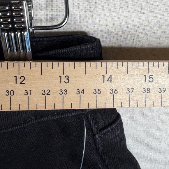 New Old Navy O.G. Straight High Rise Jeans size 6 Black - Picture 6 of 9